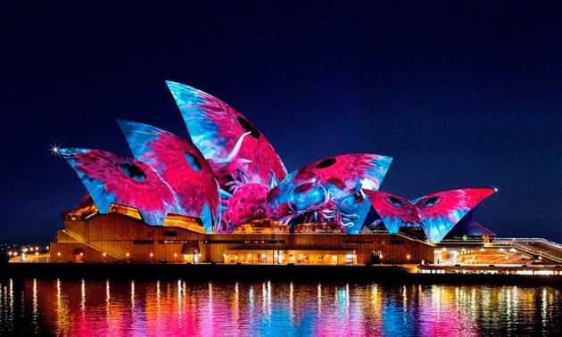 Vivid Sydney, an annual event of light and music in Australia