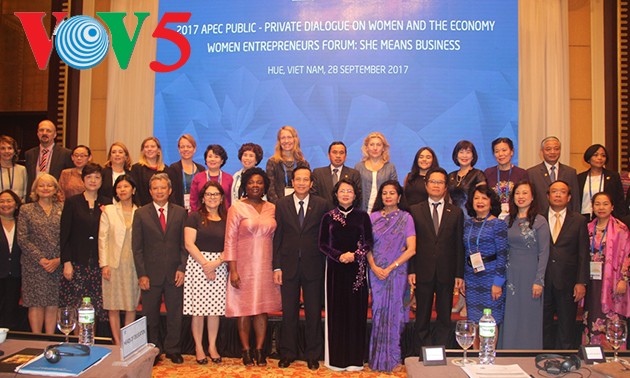 APEC Public-Private Dialogue focuses on women’s empowerment