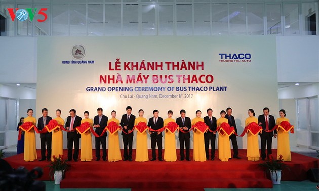Thaco bus manufacturing plant inaugurated