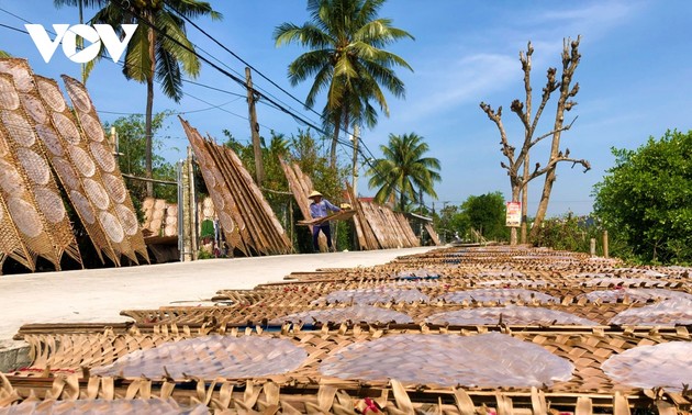 200-year-old rice paper village in Can Tho designated national heritage