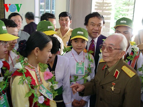 General Vo Nguyen Giap in the heart of soldiers, northwesterners
