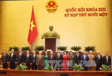 越南国会批准免去国家选举委员会和国防与安全委员会成员的职务