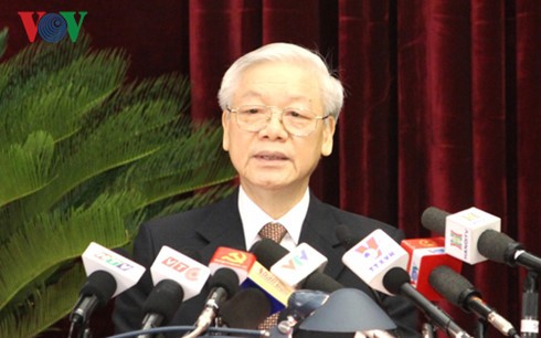 越南共产党第十二届中央委员会第三次会议开幕