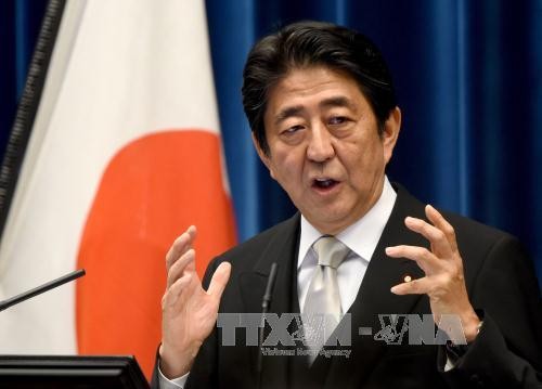日本首相重申日中韩三方合作关系的重要性