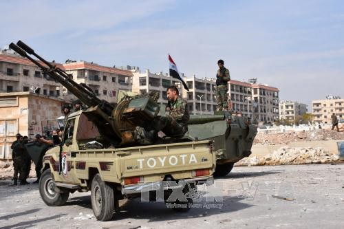 叙利亚军队限令盘踞阿勒颇的恐怖分子24小时内投降