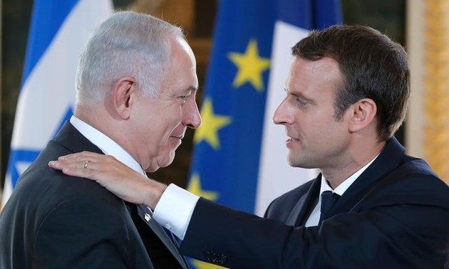 Macron plaide devant Netanyahu pour une reprise du dialogue