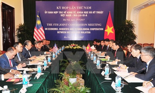 5e réunion du Comité mixte Vietnam - Malaisie sur l’économie, les sciences et techniques