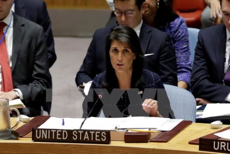 Haley voit les Etats-Unis rester dans l'accord iranien “pour le moment“