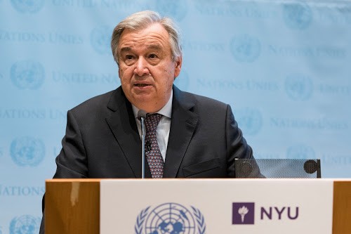 Antonio Guterres appelle à relever les grands défis mondiaux