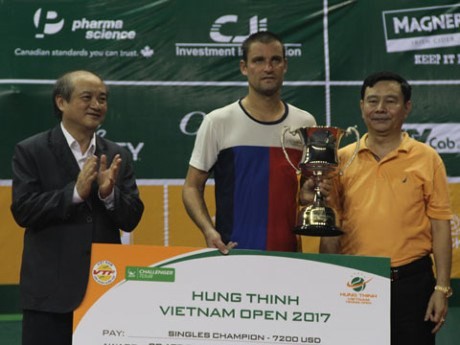 Clôture du tournoi international de tennis Vietnam Open 2017 