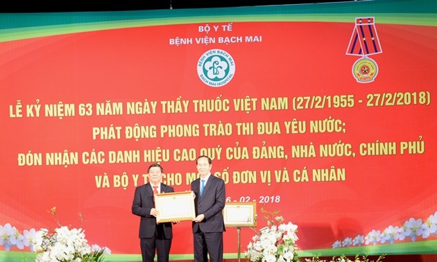 Célébrations de la 63ème journée des médecins vietnamiens