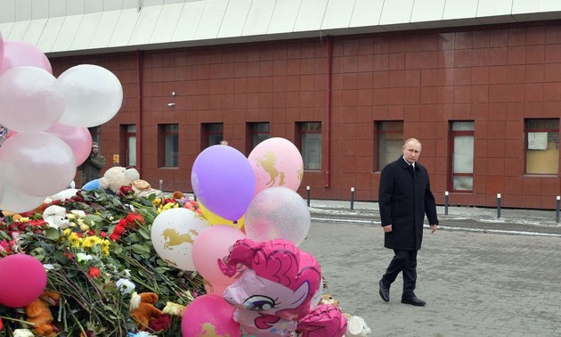 Russie: trois jours de deuil pour les victimes de l'incendie meurtrier de Kemerovo