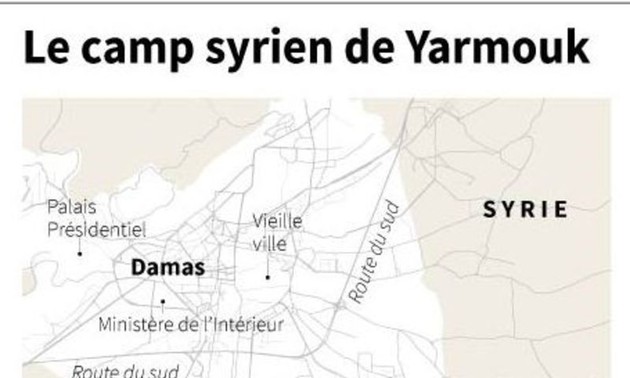 Syrie: les forces gouvernementales préparent la reconquête du camp de Yarmouk
