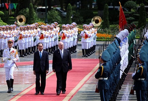 Entretien entre le président vietnamien et le gouverneur général d’Australie 