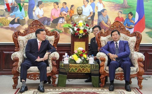 Justice : Des dirigeants laotiens apprécient les résultats de la coopération avec le Vietnam
