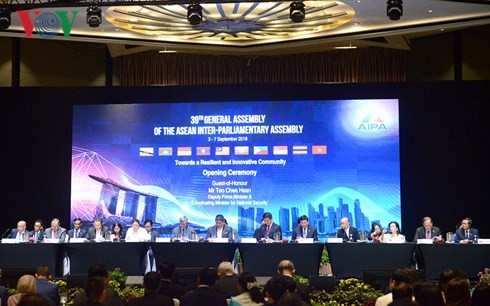 Ouverture de la 39e Assemblée interparlementaire de l'ASEAN