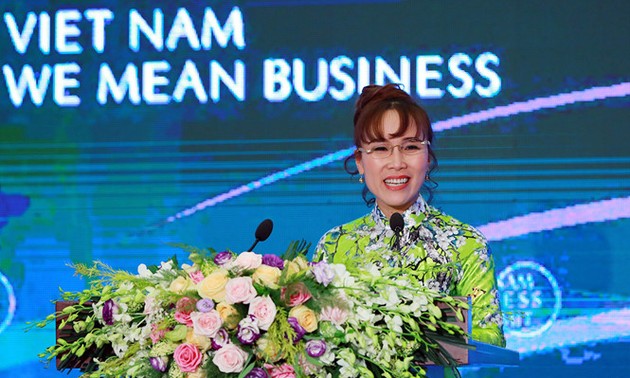 Une femme d’affaires vietnamienne honorée