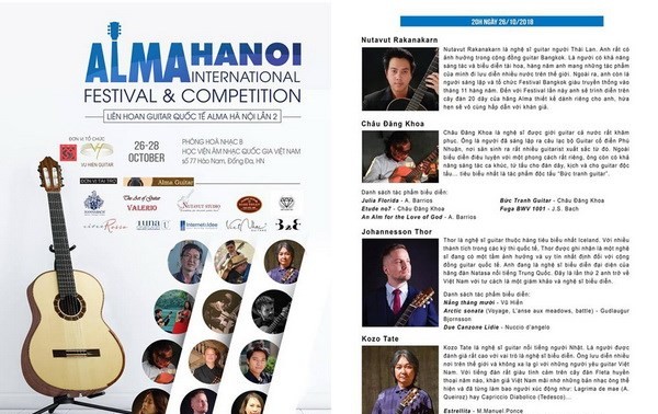 Festival international de guitare Alma Hanoi
