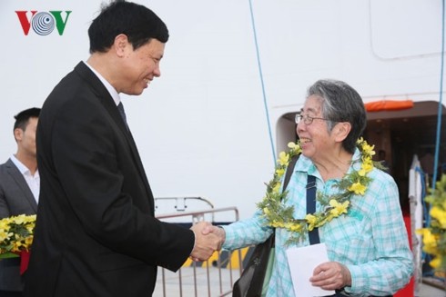 Le port international de paquebots de croisière de Ha Long accueille son premier navire 