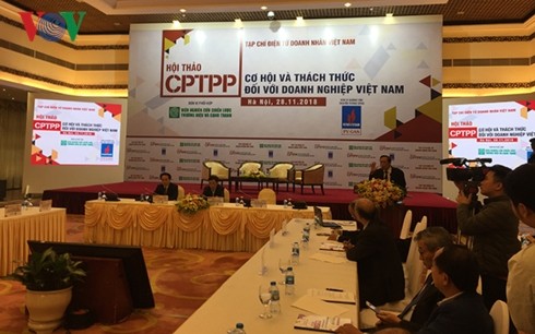 Colloque: CPTPP - Ses impacts sur les entreprises vietnamiennes