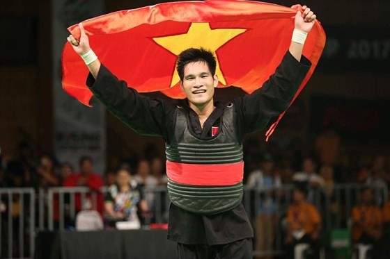 Pencak silat : Nguyên Duy Tuyên conserve son titre de champion mondial pour la 4e fois
