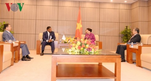 Rencontre entre Nguyên Thi Kim Ngân et le secrétaire général de l’UIP