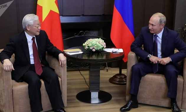 Nouvel An 2019: Vladimir Poutine formule ses meilleurs voeux à Nguyên Phu Trong