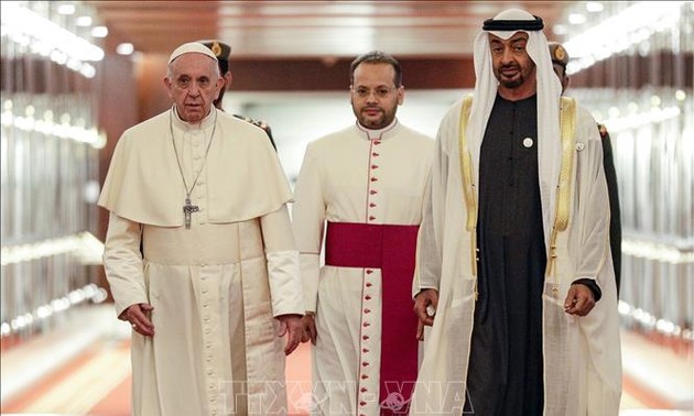 Visite historique du pape François aux Émirats arabes unis