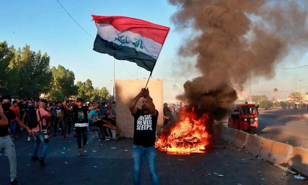 En Irak, les manifestations sanglantes persistent