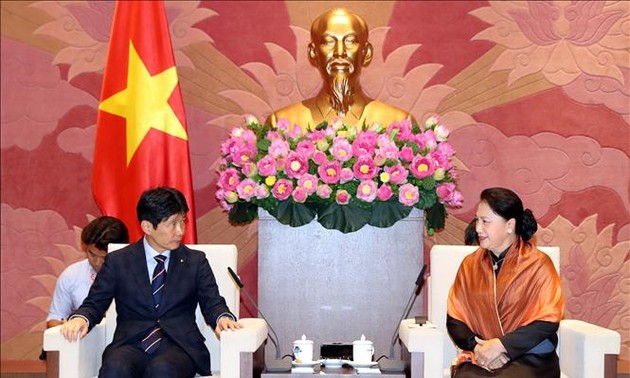 Nguyên Thi Kim Ngân reçoit le gouverneur de la préfecture de Gunma