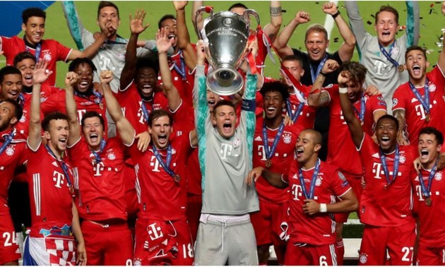 Ligue des champions: le Bayern Munich sur le toit de l’Europe