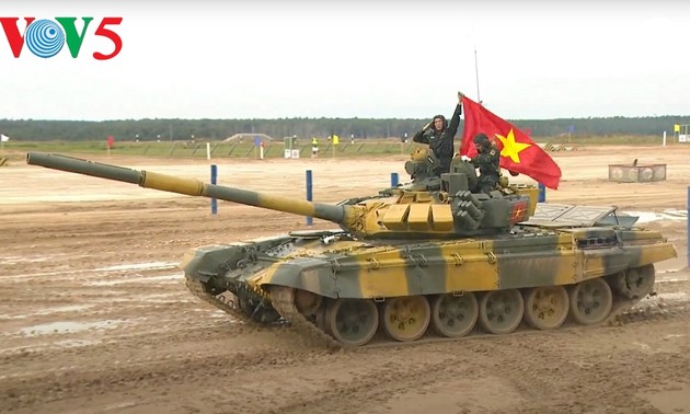 Army Games : les soldats de char vietnamiens arrivent premiers