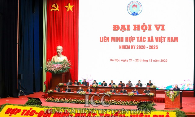 Ouverture du sixième congrès national de l’Union des coopératives vietnamiennes