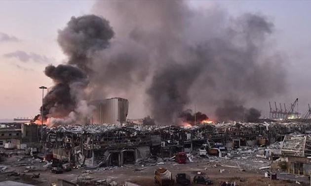 Liban: l’explosion à Beyrouth provoquée par 500 tonnes de nitrate d’ammonium, selon la FBI