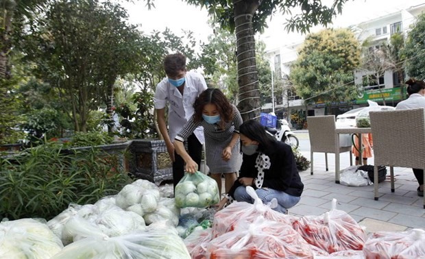 Covid-19: aider les coopératives de Hai Duong à écouler leurs produits agricoles