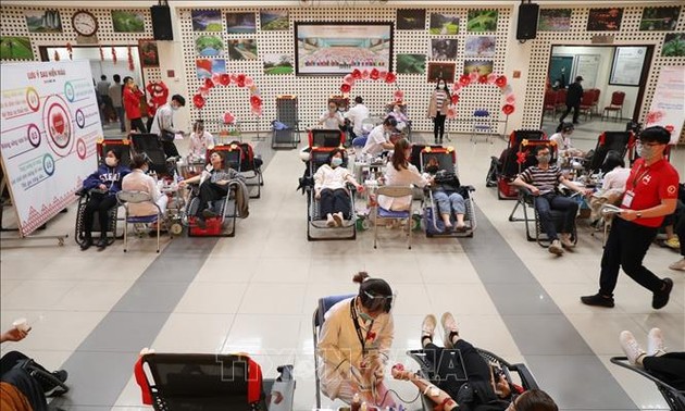 La fête du Printemps rouge 2021: 8.300 unités de sang collectées