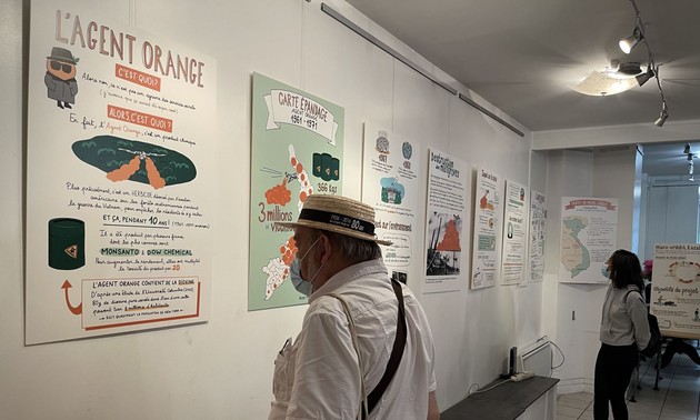 France : une exposition de peinture sur la catastrophe de l’agent orange au Vietnam  