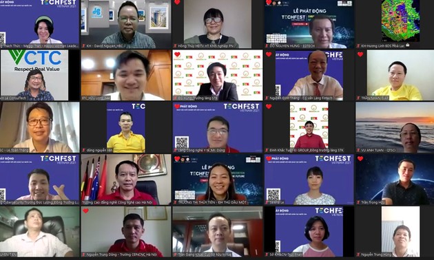 Ouverture de la Techfest Vietnam 2021 : innover pour créer l’avenir