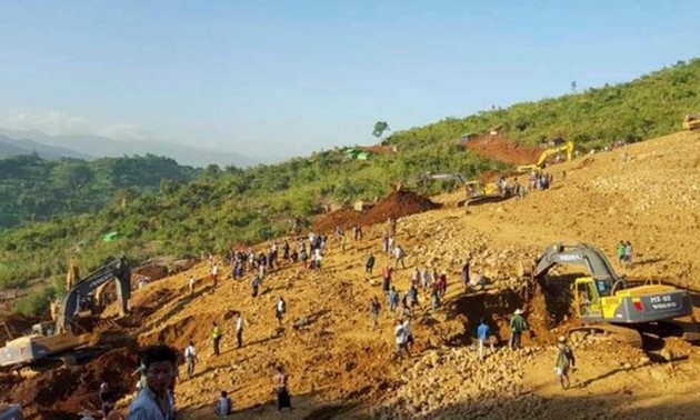 Glissement de terrain meurtrier dans une mine au Myanmar, des dizaines de disparus