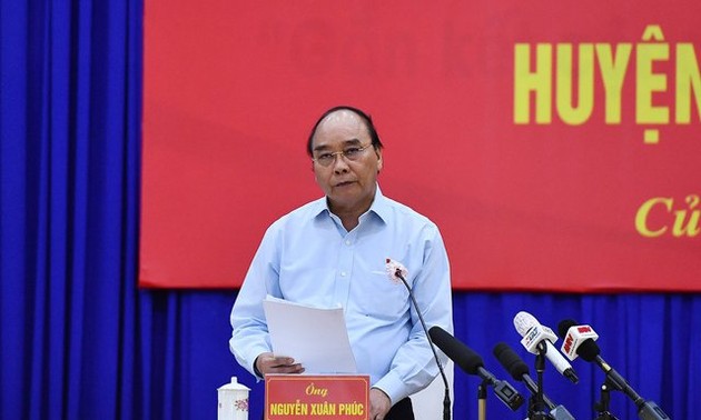 Hô Chi Minh-ville: Nguyên Xuân Phuc à la rencontre de l’électorat des districts de Cu Chi et Hoc Môn
