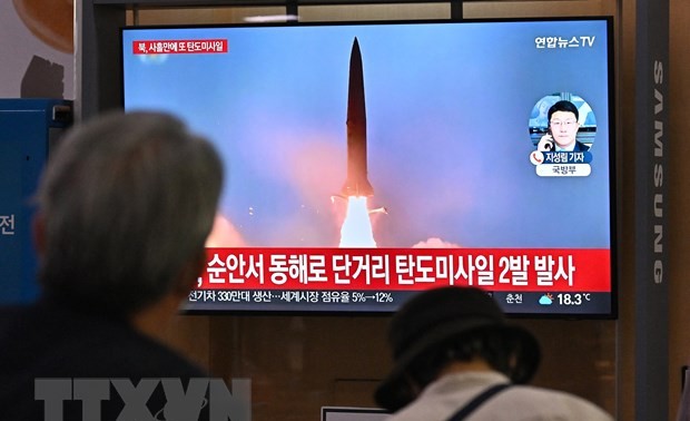 Pyongyang tire un troisième missile en mer du Japon