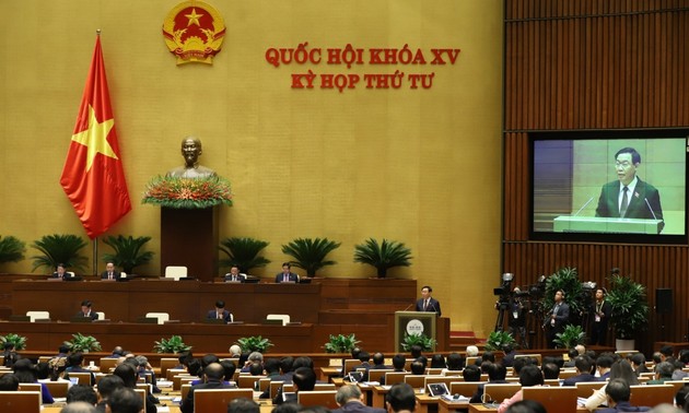 Ouverture de la quatrième session de l’Assemblée nationale, quinzième législature