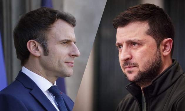 Emmanuel Macron annonce la tenue d’une conférence internationale à Paris pour soutenir la “résilience civile” de l’Ukraine