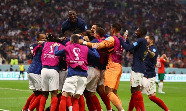 Coupe du monde 2022: La France élimine le Maroc pour rejoindre l'Argentine en finale