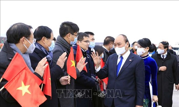 Culmina la agenda de trabajo del presidente vietnamita en Suiza