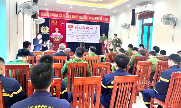 JICA、ベトナム消防・救助能力向上を目指す技術協力プロジェクトを開始