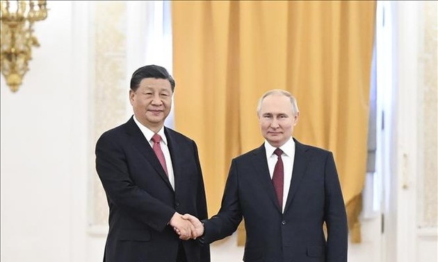 プーチン大統領、16日から中国を公式訪問　5期目初の外遊