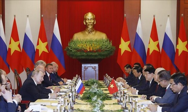 ベトナム・ロシア共同声明発表