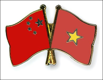 中国青年军官代表团访问越南