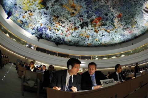 越南参加联合国人权理事会会议